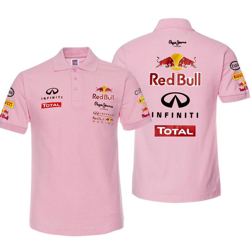 Polo Red Bull Infiniti Total Coton Homme Manche Courte